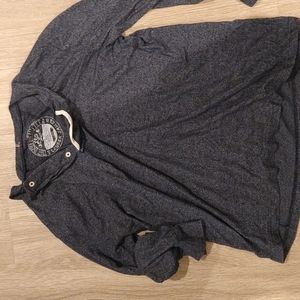 Size large blue Henley t shirt Lauren James